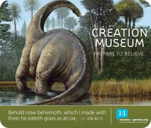 Image Source: Answers in Genesis Creation Museum