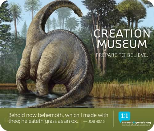 Image Source: Answers in Genesis Creation Museum