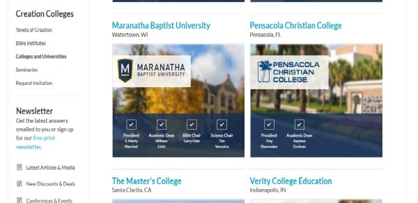 Whom can a creationist trust?