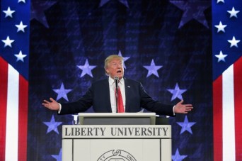 Trump at liberty