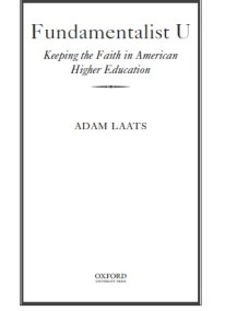 Fundy U proof title page