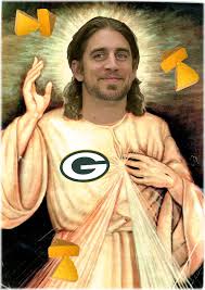 aaron rodgers jesus