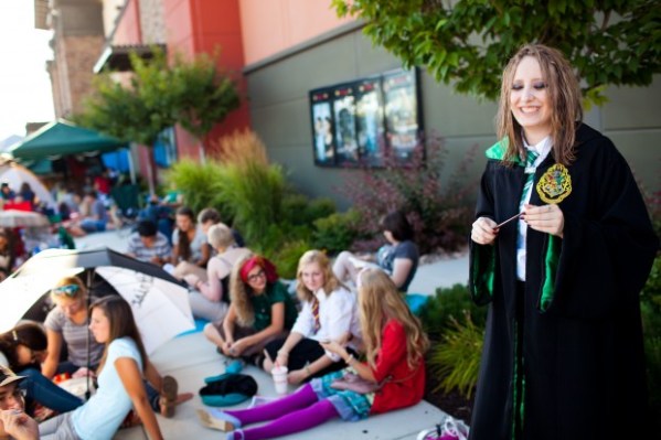 harry potter camp out