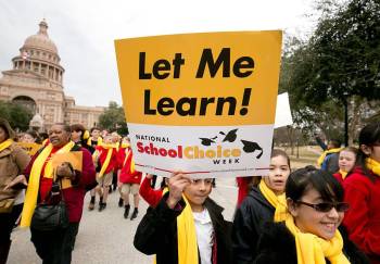 school choice march