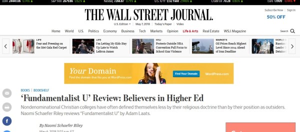 Riley WSJ review