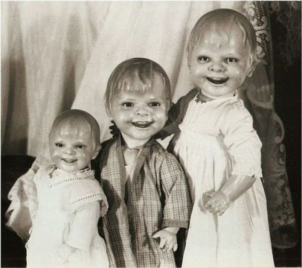 creepy dolls