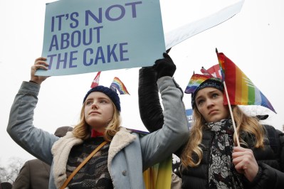 masterpiece cakeshop protest