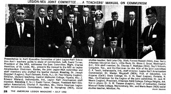 anti communist teachers