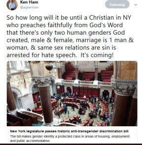 ken ham ny law