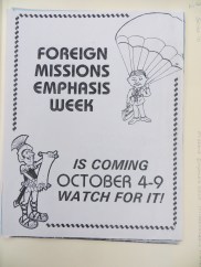 missions flier