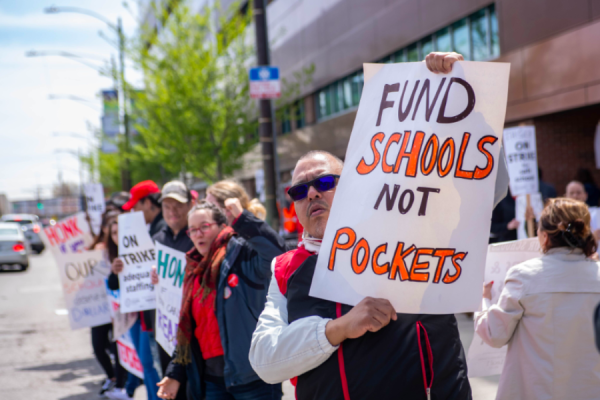 chicago charter protest