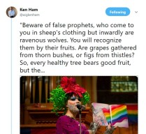 Ken Ham drag school
