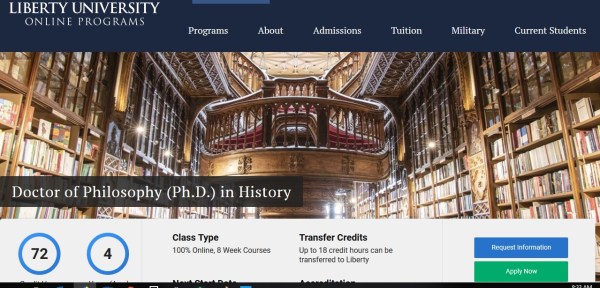 liberty phd online