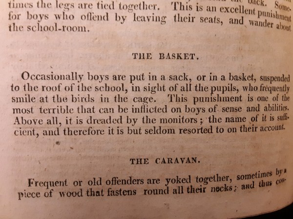 1810 punishment the basket