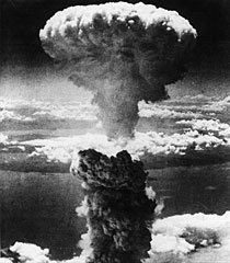 nagasaki mushroom cloud