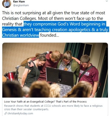 ham on evang colleges