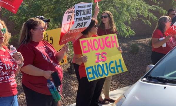 NV teacher protest