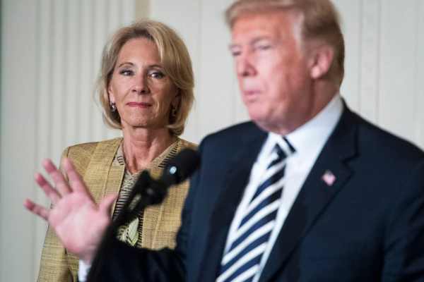 Devos and trump