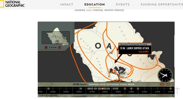 nat geo pearl harbor map