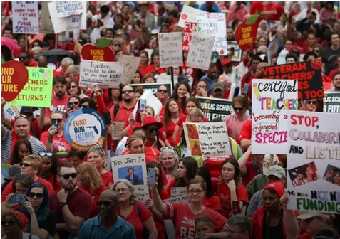 fl teacher march
