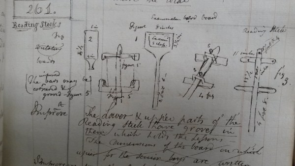 Reading sticks sketch
